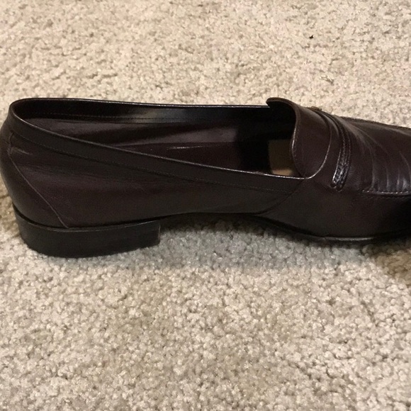 Vintage Men’s Brown BALLY slip on Dress Shoe - Dundee - 9M w shoe trees main image 13